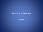Force and Motion Football Game
