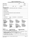 Forms (Physician`s Medical Evaluation for Assisted Living)