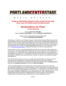 Somewhere in Time - Portland Center Stage