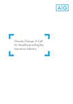 Climate Change: A Call for Weatherproofing the
