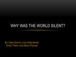 Why Was the World Silent? - DC Everest Website has moved!