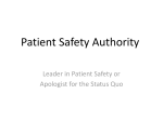 Patient Safety Authority