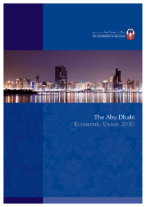 The Abu Dhabi Economic Vision 2030