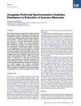 Amygdala-Prefrontal Synchronization Underlies Resistance to