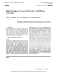 Epidemiology of Airway Inflammation and Mucus in Horses by S.J.
