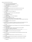 Spring Exam Study Guide 2015 answers
