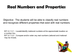 Real Numbers - WordPress.com