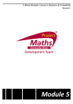 Module 5 - Project Maths