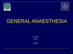 general anaesthesia