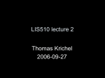 LIS510 lecture 0