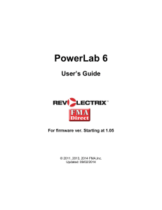 PowerLab 6 User Guide