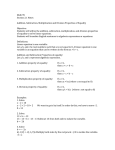 Math 95 Section 2.1 Notes Addition, Subtraction, Multiplication and