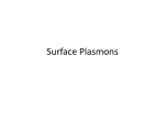 Surface Plasmons