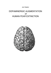 DOPAMINERGIC AUGMENTATION of HUMAN FEAR EXTINCTION