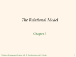 The Relational Model - Brock Computer Science