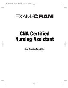CNA Certified Nursing Assistant