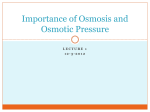 colloid-osmotic pressure or oncotic pressure of plasma π plasma