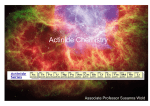 Actinide Chemistry