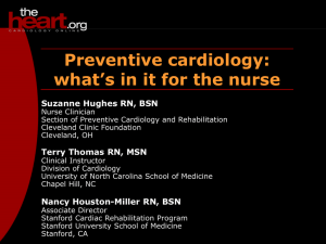 Preventive cardiology