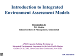 Introduction to Integrated Environment Assessment Models