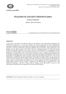 FullText - Mediterranean Archaeology and Archaeometry