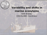 Variability and shifts in marine ecosystems