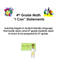 I Can Statements - Mad River Local Schools