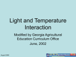 AG-GH-PS-01.461-11.1p Light and Temp Interaction