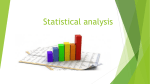 IB 2 Statistical Analysis