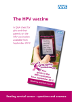 THe HPV Vaccine | Questions and answers
