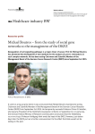 Michael Boutros – from the study of social gene networks to the