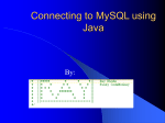 Connecting to MySQL using Java