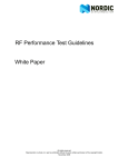 nWP006 RF Performance Test Guidelines