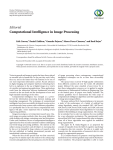 Editorial Computational Intelligence in Image Processing