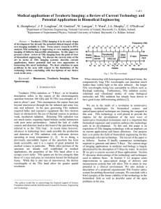 Medical applications of Terahertz Imaging: a Review of Current