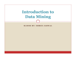 Data Mining - Shree Jaswal