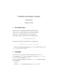 Probability and Random Variables