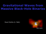 Gravitational Waves from Massive Black