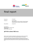 P.PSH.0750 qRT-PCR to detect FMD virus dft FR