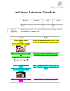 Unit 3 Lesson 6 Introductory Video Script