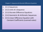 Chapter 5 - Mathematics for the Life Sciences