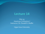 Lecture 14 - Upper Iowa University