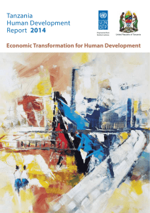 Tanzania Human Development Report 2014