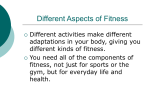 Different Aspects of Fitness - The Bronx High School of Science