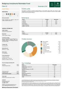 Fact sheets - Nedgroup Investments