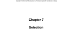 Evolution-Chapter 7