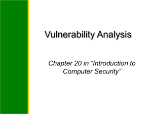 Introduction to Information Security Chapter 2