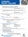 Chronic Heart Failure - Hallmark Health System