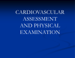 Cardiac Examination Powerpoint 3 14 06
