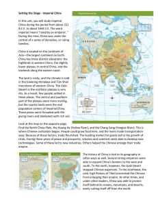 Section 2 - The Government of Imperial China